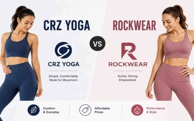 CRZ Yoga vs Rockwear: Which Activewear Brand Is Better in 2026?
